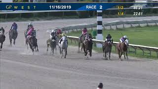 Gulfstream Park West November 16, 2019 Race 2