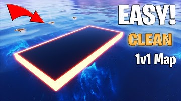 How To Build The *CLEANEST* 1v1 Map! (WITH NO LAG)