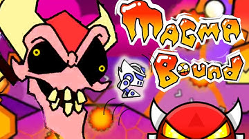New Hardest | Magma Bound 100% by ScorchVx | First Insane Demon (Geometry Dash)