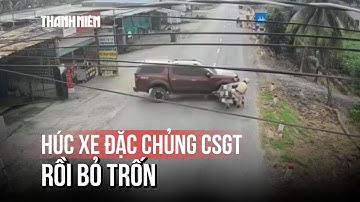 Truy tìm tài xế húc mô tô đặc chủng CSGT ở Tây Ninh rồi bỏ trốn