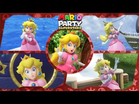   All 100 Minigames Peach Gameplay Mario Party Superstars For Switch ᴴᴰ