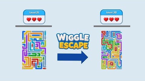 Wiggle Escape: Snake Puzzle All Levels (Part 2) | No Commentary & No Music | Android Gameplay