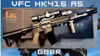 My VFC HK416 A5 GBBR Build...enjoy