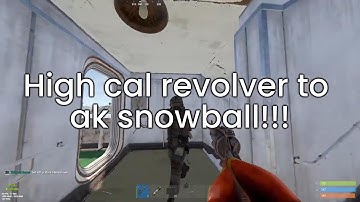 High caliber revolver to A Snowball!!!