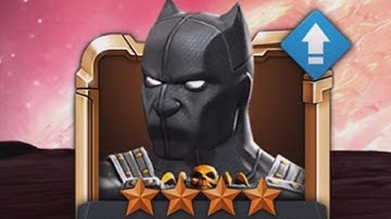 MARVEL: Contest of Champions (iOS/Android) BLACK PANTHER leveling him up PART 2