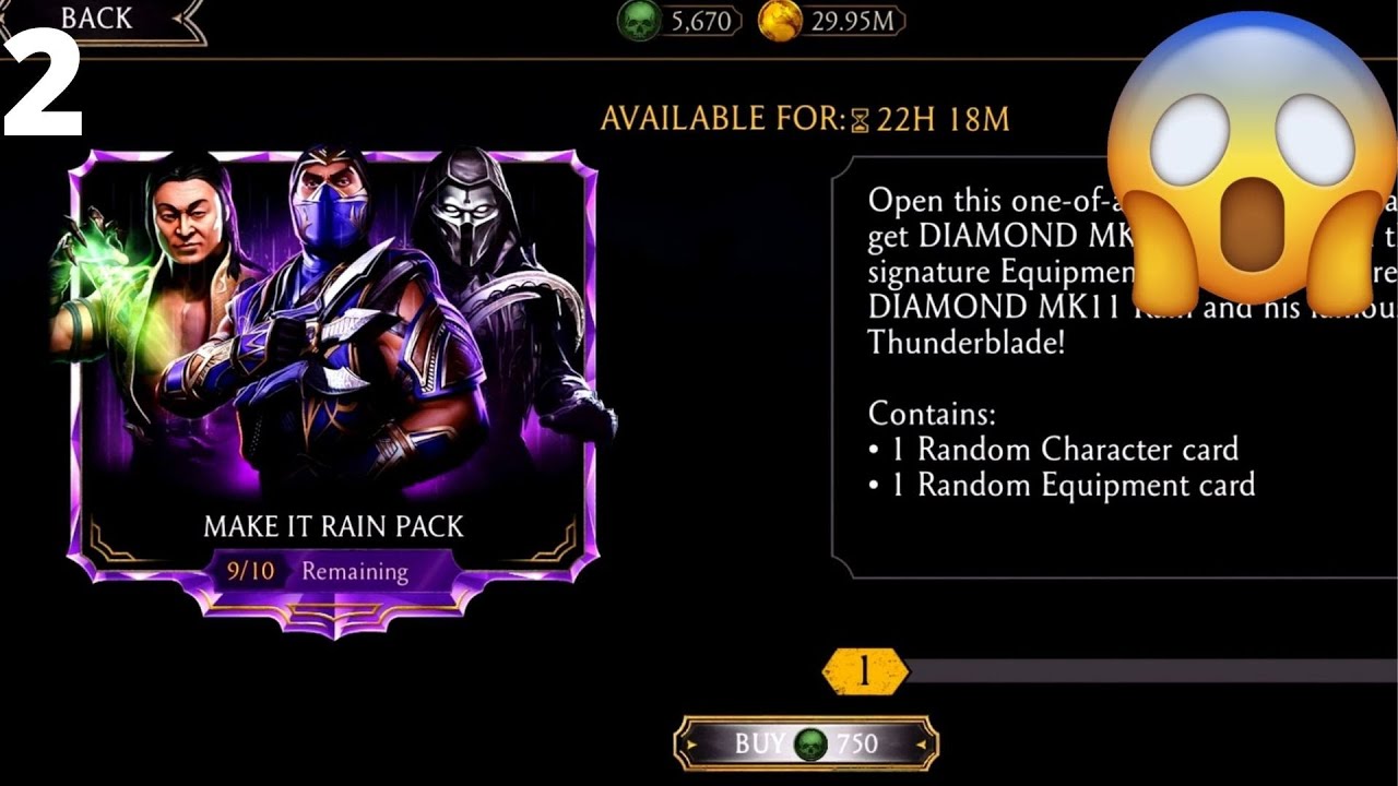 MAKE IT RAIN PACK OPENING