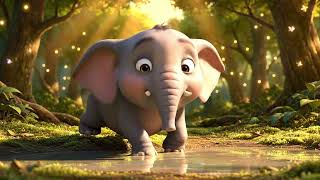 Milo’s Magical Forest Adventure 🐘✨ | Heartwarming Kids Animation