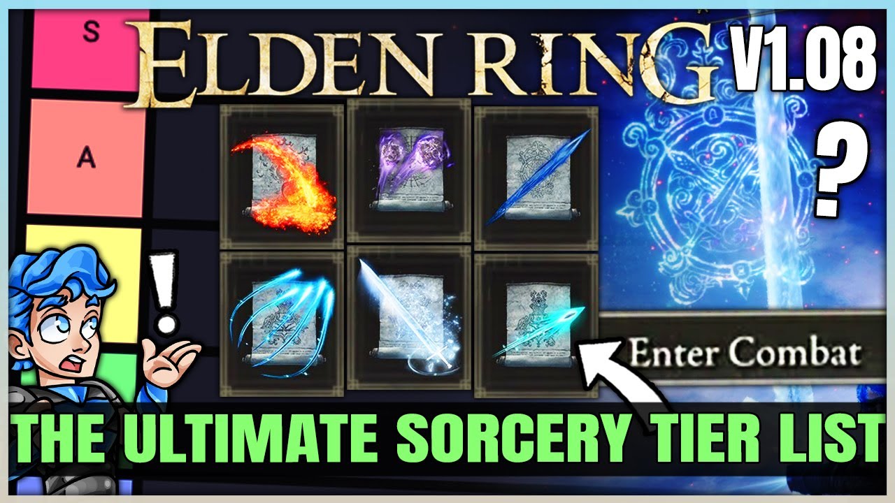 An Elden Ring Sorcery Tier List: Explanation in Comments : r/Eldenring