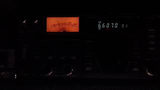 4XZ CW station 6607 kHz Israeli Defense Force (IDF) Navy in Haifa, Israel.