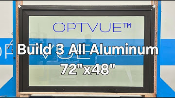 Gas Strut Window 72"x48" - Manufactured by OPTVUE™