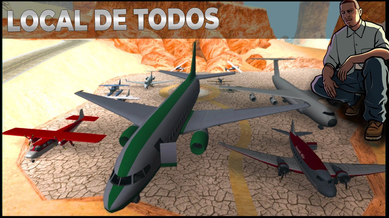 Como pegar um avião no GTA San Andreas - Jogos Palpite Digital