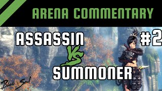 Arena PvP Commentary #2: Assassin vs Summoner [Platinum] | Blade and Soul
