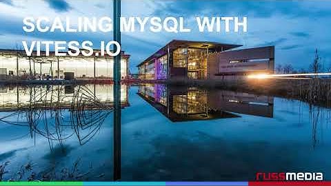 Sharding MySQL with Vitess.io