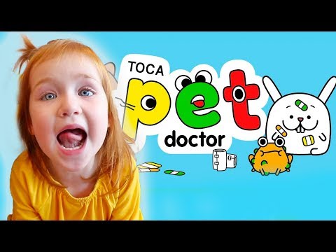 Adley App Reviews | Toca Pet Doctor | pretend play VET