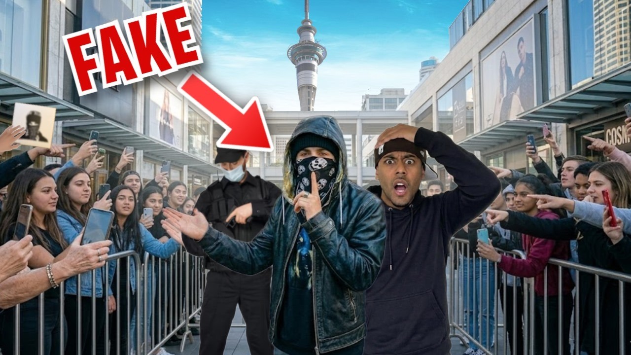 FAKE ESDEEKID PRANK IN NEW ZEALAND