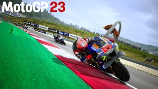 MotoGP 23 | YAMAHA YZF M1 - RedBull Ring Spielberg GP race gameplay!!!