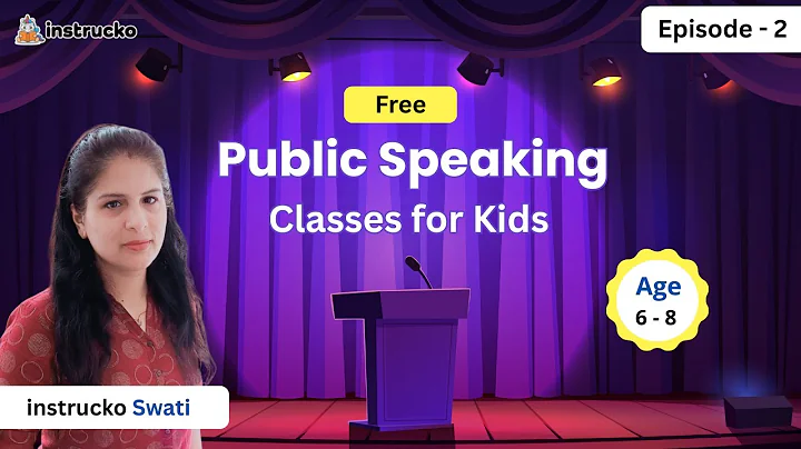 Public Speaking for Kids | Master Recitation & Expression | Episode 2 | @instrucko