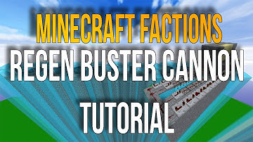 Minecraft - Regen Wall TNT Cannon - Very Compact and Simple