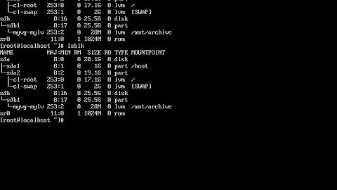 how to create LVM & how to add extra hard disk in Linux