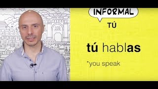 Learn Spanish: (81) TÚ and USTED