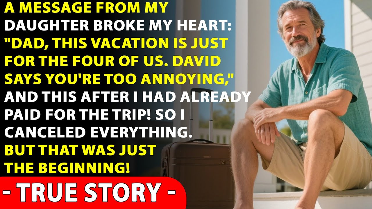 I Paid For The Vacation, But They Didn't Take Me With Them, So I Canceled Everything, And Then...