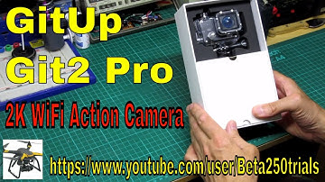 GitUp Git2 Pro 2K WiFi Action Camera 1440P 1.5 Inch LCD Novatek 96660 Chipset IMX206 Image Sensor