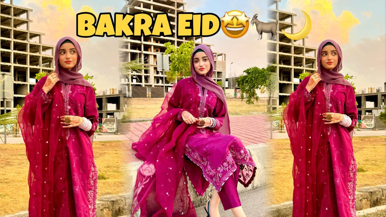 Bakra Eid 2024🤩🌙 // Yusma Akhund