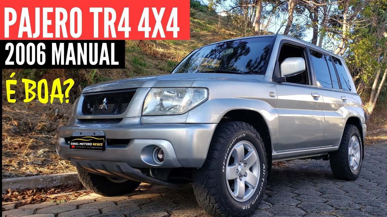 PAJERO TR4 2006 4X4 MANUAL