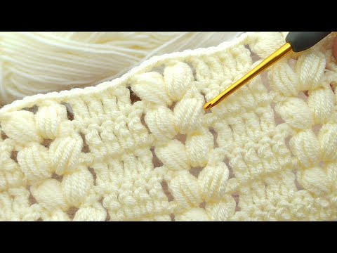 PERFECT 💯👌very easy crochet baby blanket model / tığ işi muhteşem bebek battaniyesi anlatımı