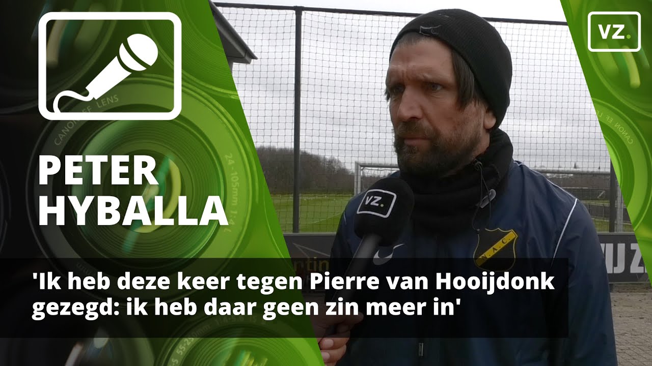 Hyballa: 'Ik heb tegen Pierre van Hooijdonk gezegd dat ik daar geen zin