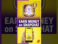 Earn money 🤑 from snapchat #ytshorts