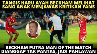 THE MEANING OF BECKHAM'S THRILLING GOAL CELEBRATION VS ST KITTS NEVIS❗️ THE FATHER'S PROUD REACTI...