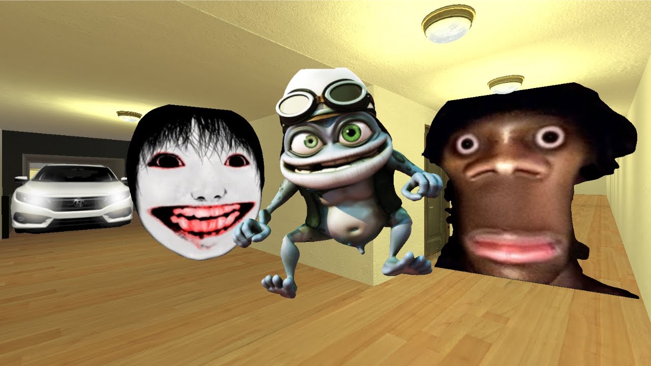 Привет, меня зовут Ауугх, Сумасшедший Лягушка, Йоши из Nextbots GMOD. 