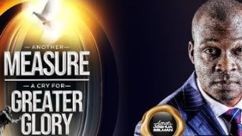 ANOTHER MEASURE (A CRY FOR GREATER GLORY) HAGGAI 2•9 WITH APOSTLE JOSHUA SELMAN |09||11|2025