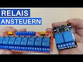 Relais anschließen und ansteuern mit einem Arduino