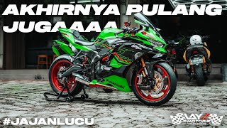 Akhirnya pulang juga ZX25 RR terhedon sejagat raya