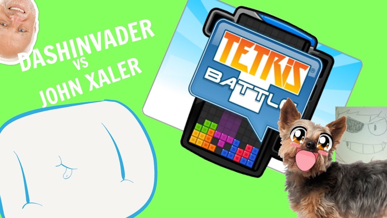 Tetris Friends: Dashinvader Vs John Xaler