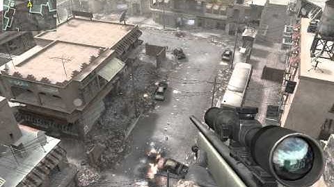 Having fun with explosives in CoD4