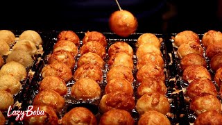 Amazing Takoyaki Making Skill Street Food In Taiwan