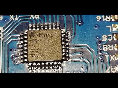 Плата Arduino UNO R3 на базе контроллера ATmega328P-