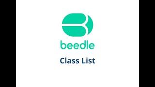 Beedle Class List