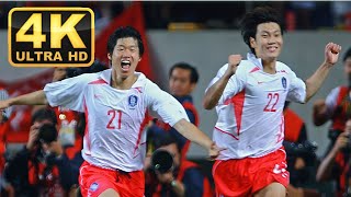 Portugal - Korea World Cup 2002 Full Highlights 4K Ultra Hd 60 Fps 