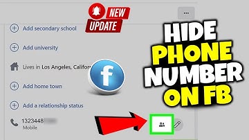 How To Hide Phone Number On Facebook 2025 | FB Phone number Hide