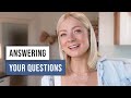 MY FIRST Q&amp;A | Personal, Fitness, Healthy Nutrition