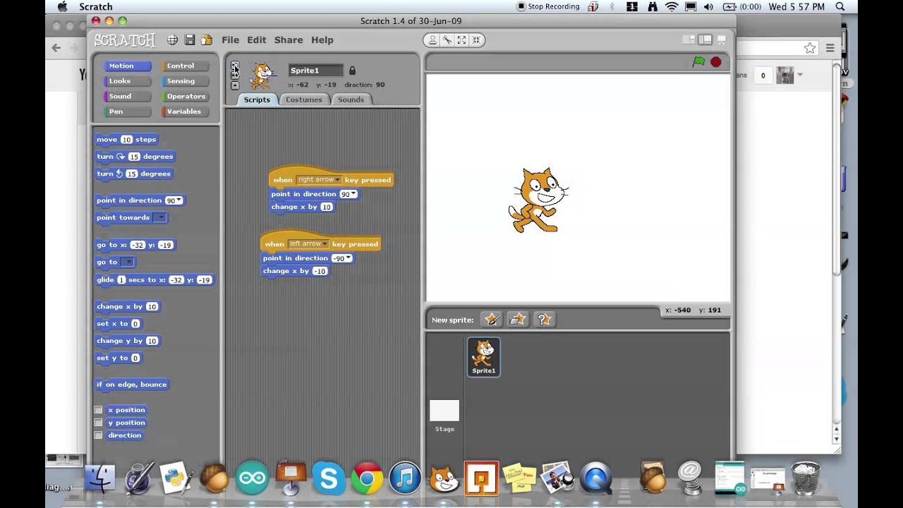 scratch tutorial 2 - YouTube