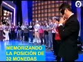 Ramón memorizando monedas