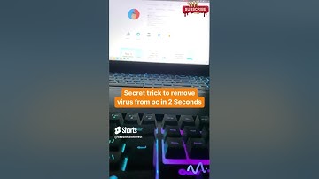 Secret way to remove viruses from pc in 2 seconds #shorts #virus #computer