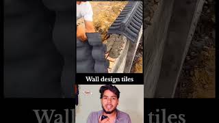 wall design tiles #shorts
