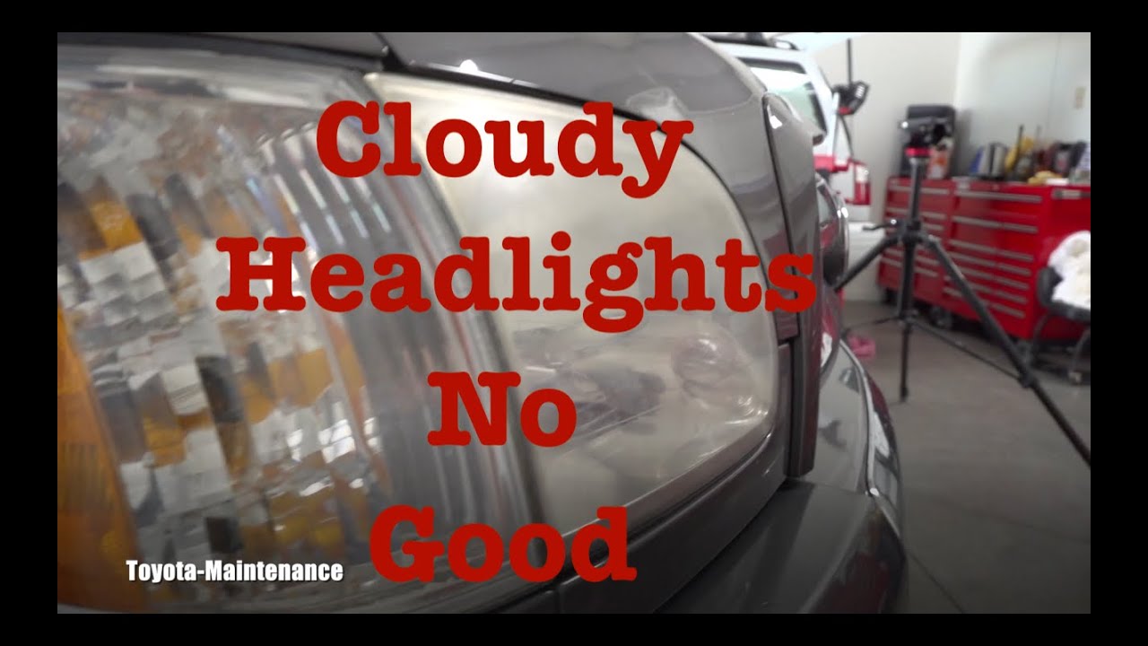 Toyota Tundra Headlight Restoration - YouTube