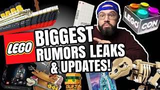 BIGGEST LEGO 2021 Leaks Rumors and Updates!